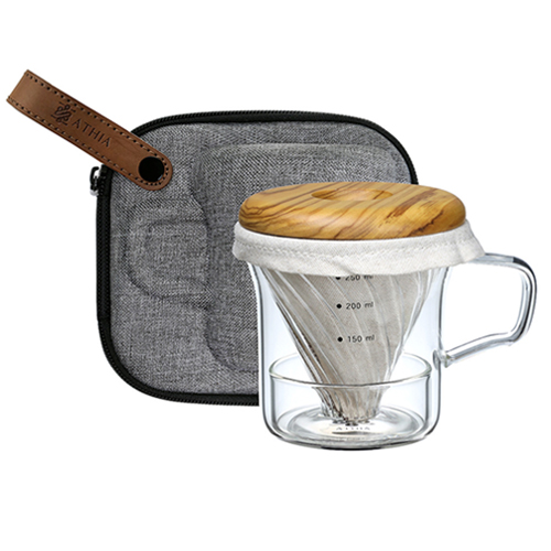 athia coffee dripper , athia glass pour over coffee maker set
 