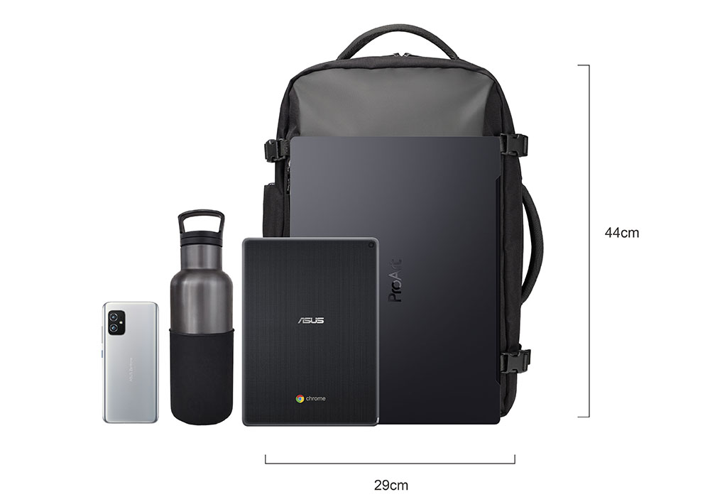 Asus ProArt backpack Smartly organize your things 